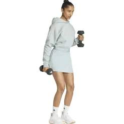 Hyperglam Cropped Damen Kapuzensweater