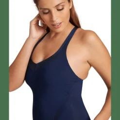 Isabel Light Cross Back ONE Piece Damen Badeanzug