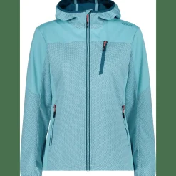 Jacket Fix Hood Damen Softshelljacke