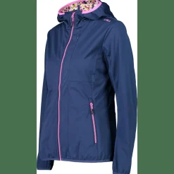 Jacket Fix Hood Damen Softshelljacke