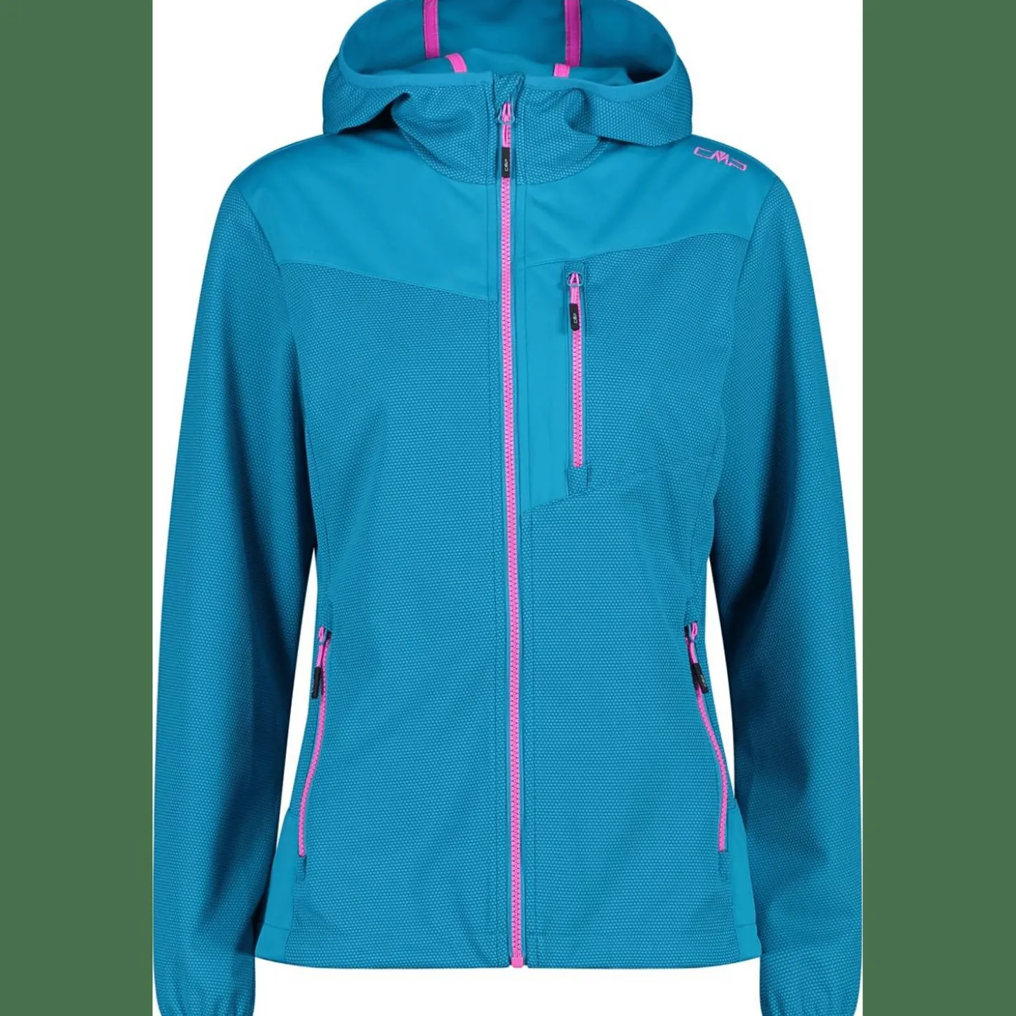 Jacket Fix Hood Damen Softshelljacke