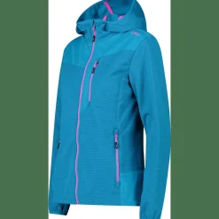 Jacket Fix Hood Damen Softshelljacke