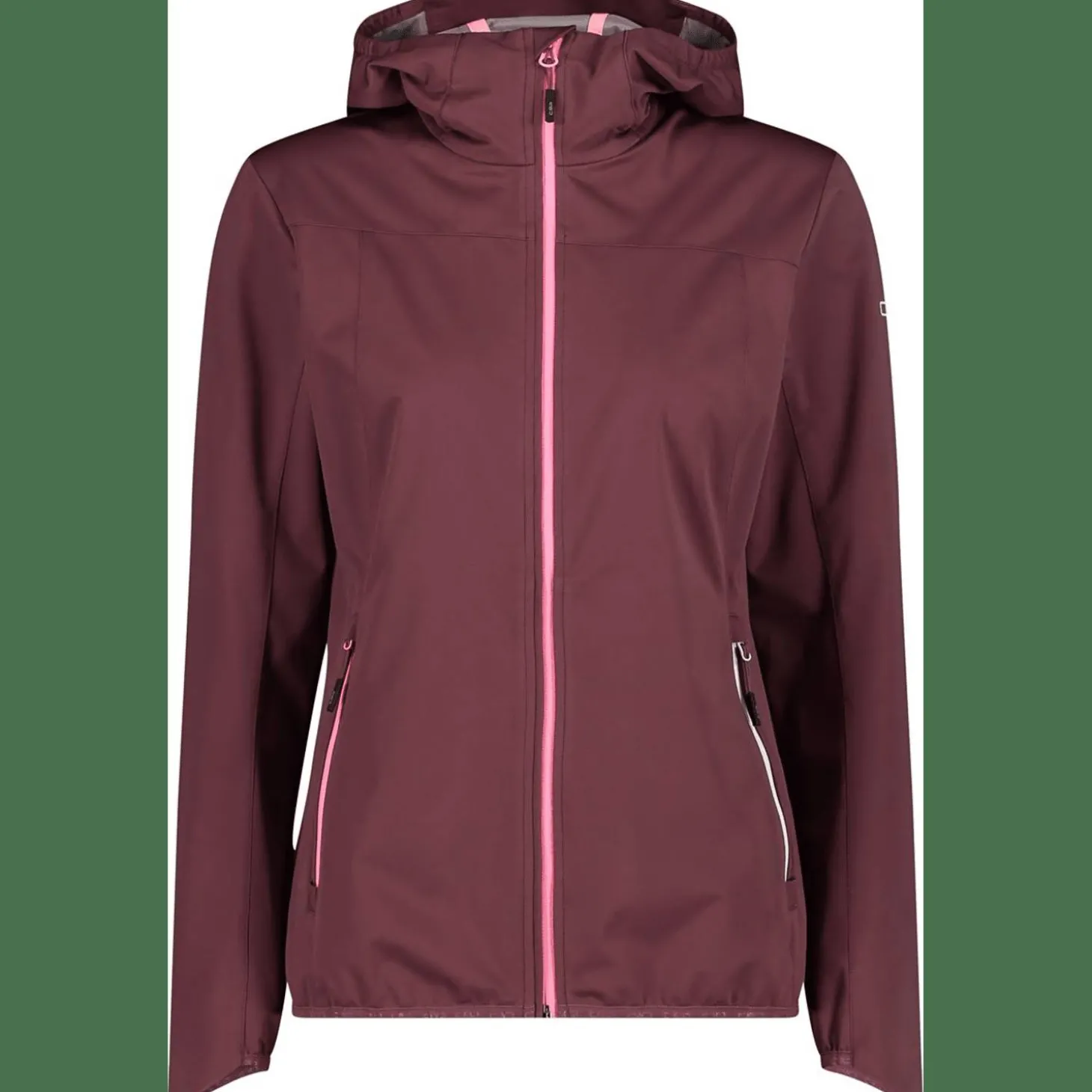 Jacket Fix Hood Damen Softshelljacke