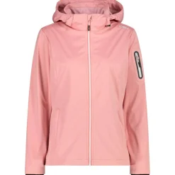 Jacket Zip Hood Damen Softshelljacke