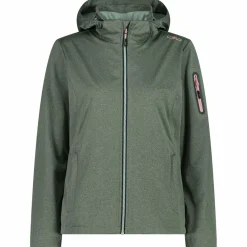 Jacket Zip Hood Damen Softshelljacke