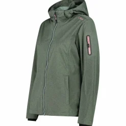 Jacket Zip Hood Damen Softshelljacke