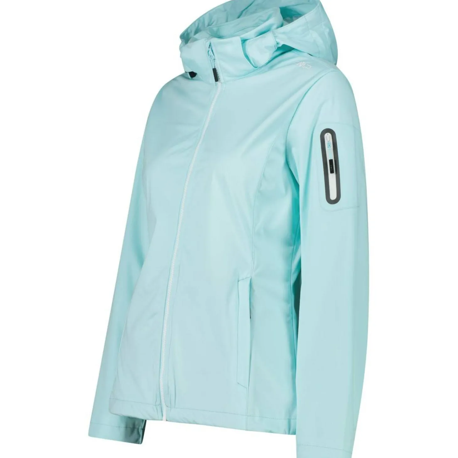 Jacket Zip Hood Damen Softshelljacke
