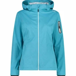 Jacket Zip Hood Damen Softshelljacke