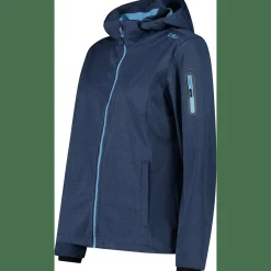 Jacket Zip Hood Damen Softshelljacke