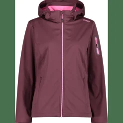 Jacket Zip Hood Damen Softshelljacke