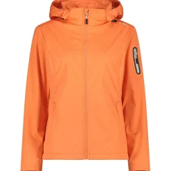 Jacket Zip Hood Damen Softshelljacke