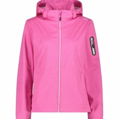 Jacket Zip Hood Damen Softshelljacke