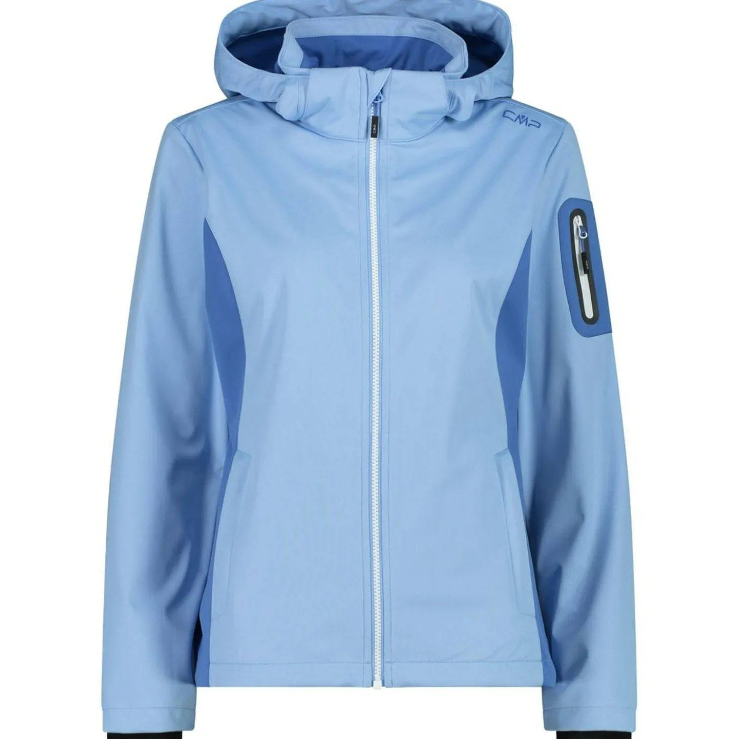 Jacket Zip Hood Damen Softshelljacke