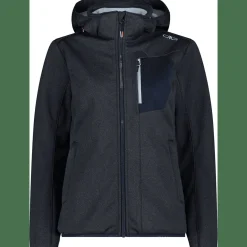 Jacket Zip Hood Damen Softshelljacke