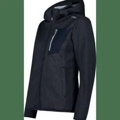 Jacket Zip Hood Damen Softshelljacke