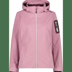 Jacket Zip Hood Damen Softshelljacke