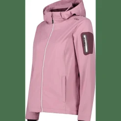 Jacket Zip Hood Damen Softshelljacke