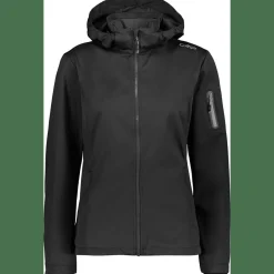 Jacket Zip Hood Damen Softshelljacke