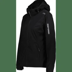 Jacket Zip Hood Damen Softshelljacke