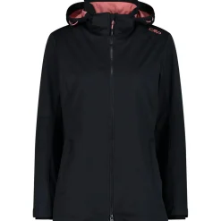 Jacket Zip Hood Damen Softshelljacke