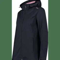 Jacket Zip Hood Damen Softshelljacke