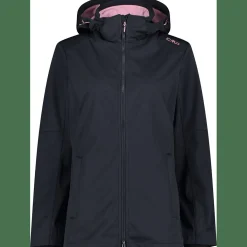 Jacket Zip Hood Damen Softshelljacke
