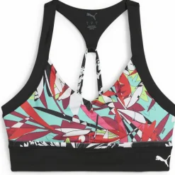 4Keeps Tropical AOP Longline Damen Sport-BH