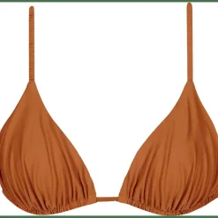Kelli Gathered Triangle Damen Bikini-Oberteil
