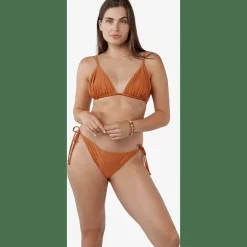 Kelli Gathered Triangle Damen Bikini-Oberteil