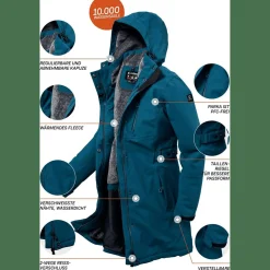 KOW 165 Damen Mantel