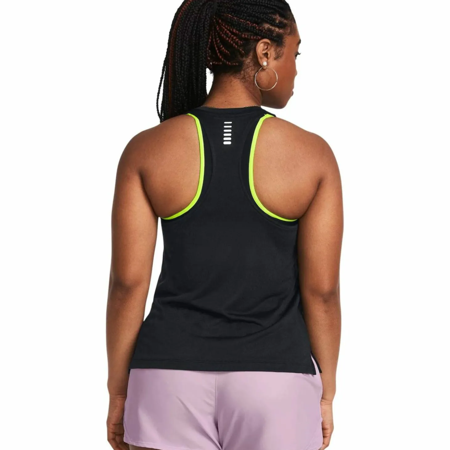 Launch Splatter Singlet Damen T-Shirt