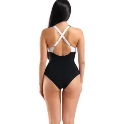 Linda Cross Back Damen Badeanzug