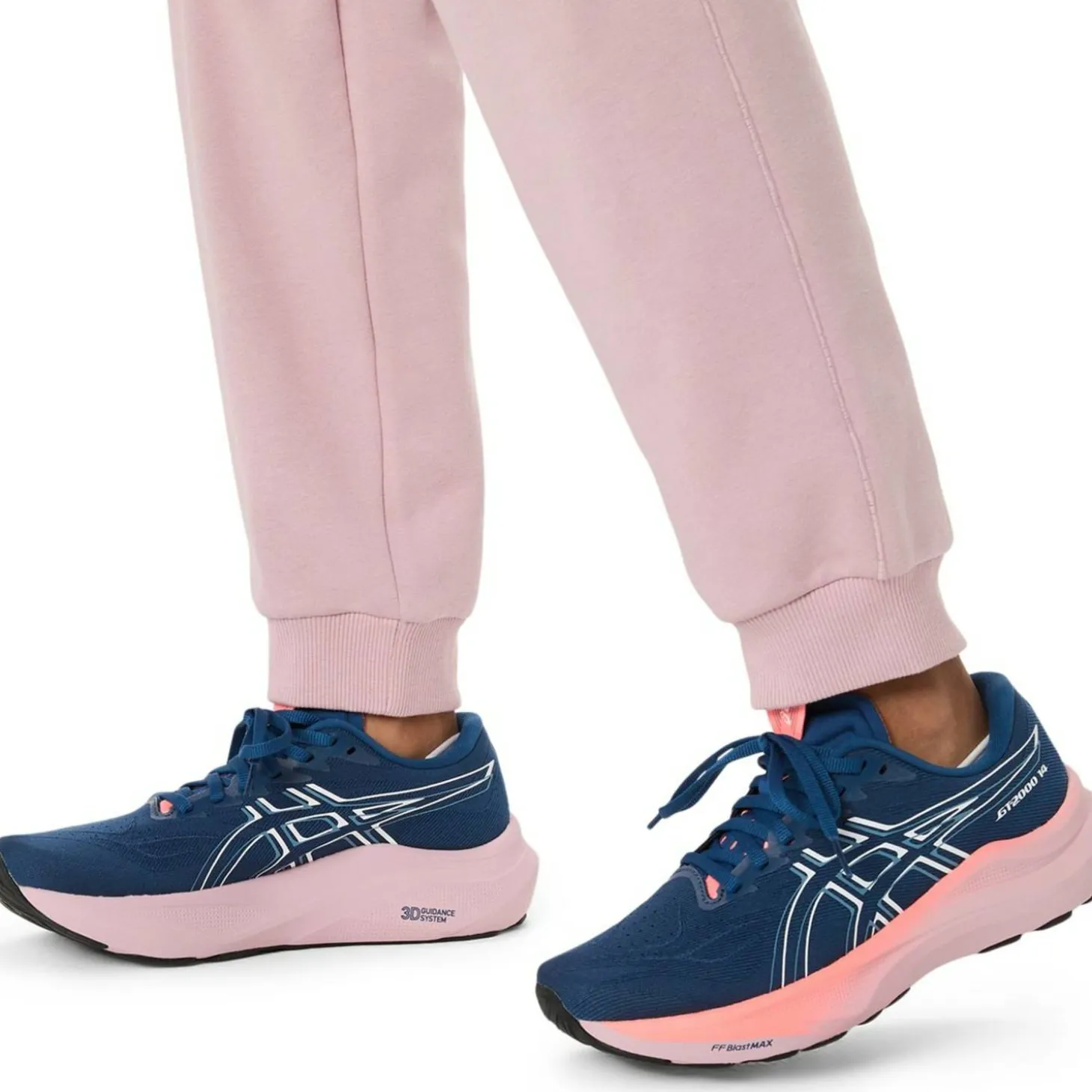 Logo Fleece Damen Trainingshose