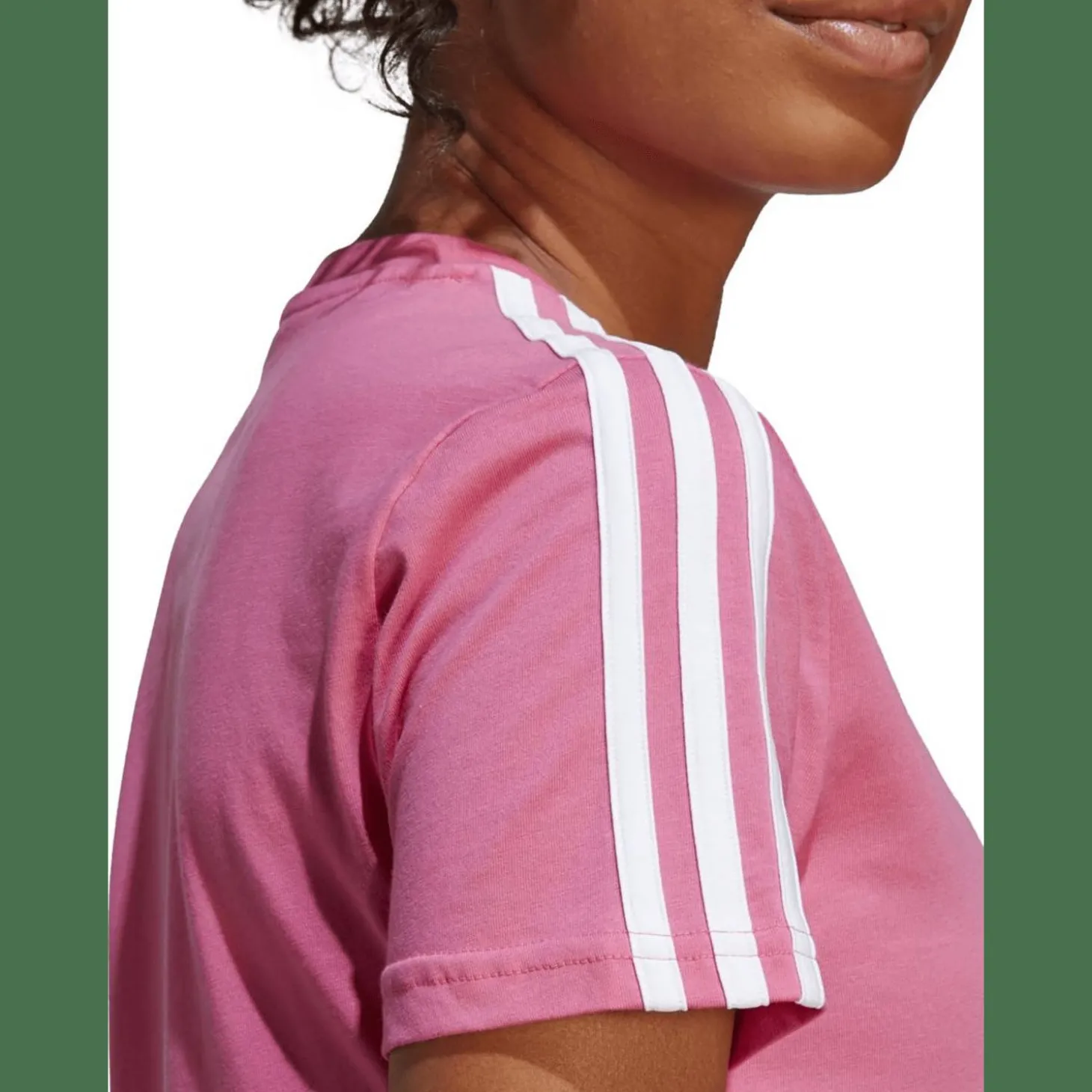 LOUNGEWEAR Essentials Slim 3-Streifen T-Shirt Damen T-Shirt