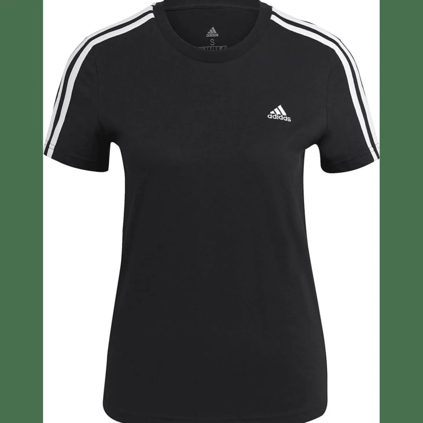 Loungewear Essentials Slim 3-Streifen T-Shirt Damen T-Shirt