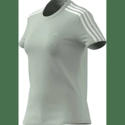 Loungewear Essentials Slim 3-Streifen T-Shirt Damen T-Shirt