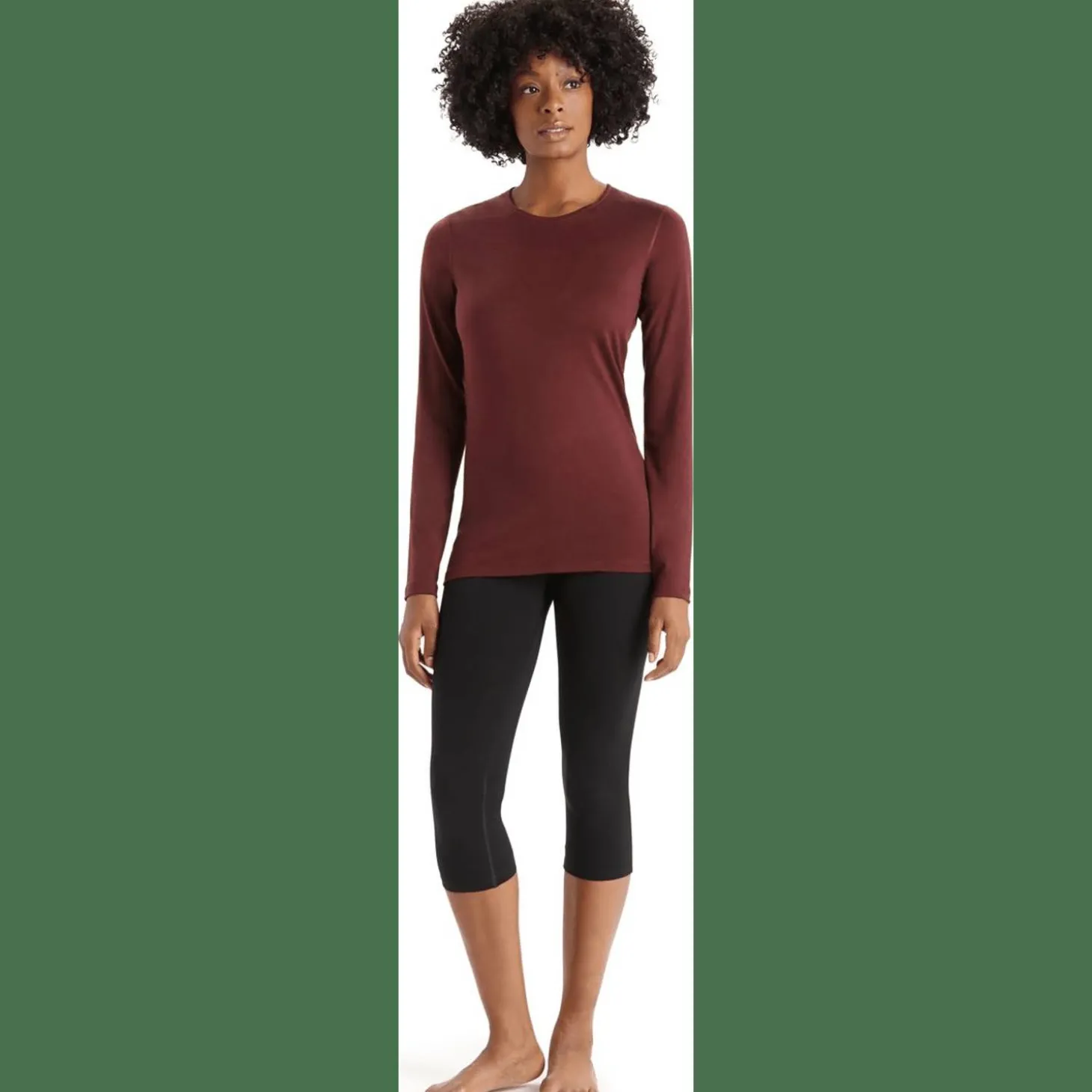 Merino 200 Oasis 3/4 Damen Unterhose