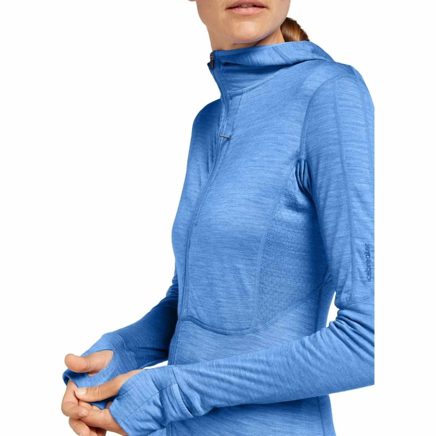 Merino Blend 200 RealFleece™ Descender Zip Damen Sweatshirt