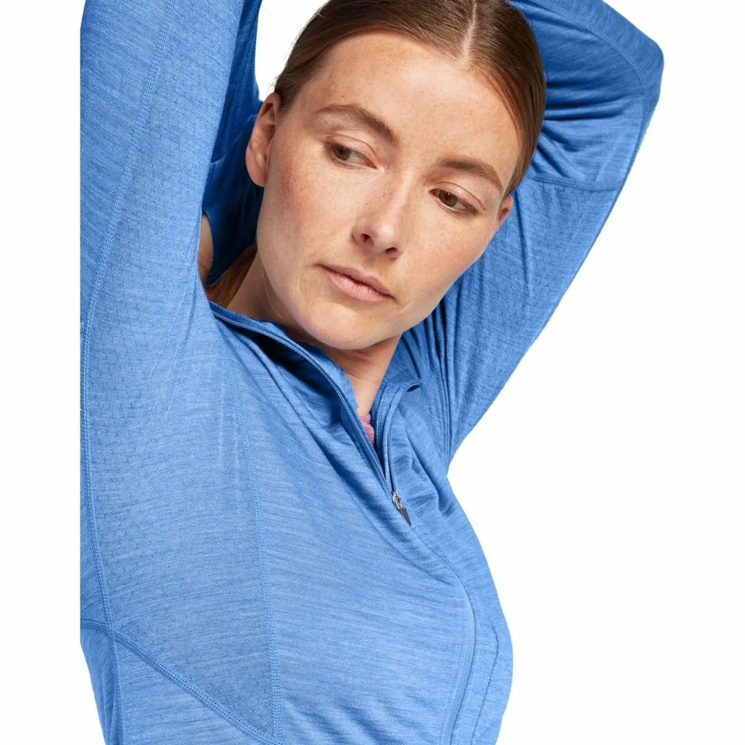 Merino Blend 200 RealFleece™ Descender Zip Damen Sweatshirt