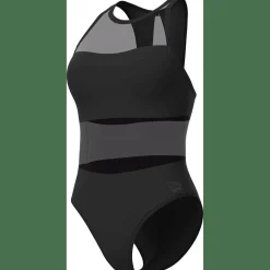 Mesh Panels Vent Back Damen Schwimmanzug