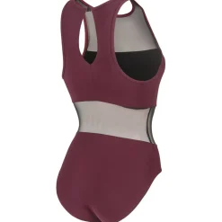 Mesh Panels Vent Back Damen Schwimmanzug