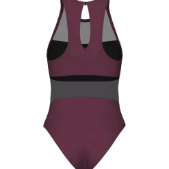 Mesh Panels Vent Back Damen Schwimmanzug