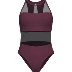 Mesh Panels Vent Back Damen Schwimmanzug