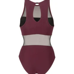 Mesh Panels Vent Back Damen Schwimmanzug