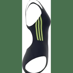 Mid 3-Streifen Badeanzug Damen Badeanzug
