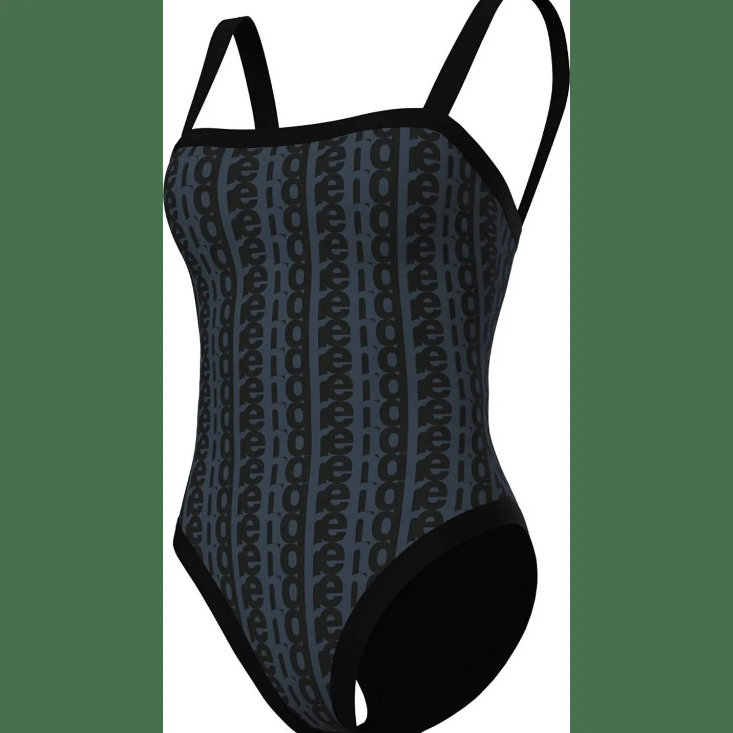 Monogram U Back Damen Badeanzug