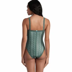 Monogram U Back Damen Badeanzug