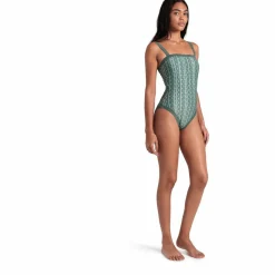 Monogram U Back Damen Badeanzug