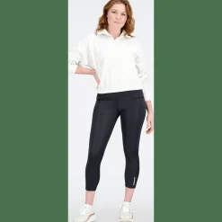 NB Athletics 1/4 Zip Damen Kapuzensweater