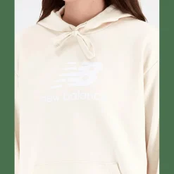 NB Essentials Stacked Logo Hoodie Damen Kapuzensweater